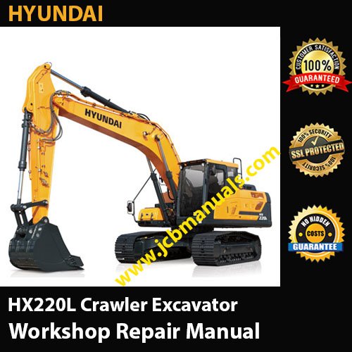 Hyundai Hx L Crawler Excavator Workshop Manual