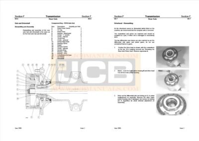 JCB 4DX service Manual