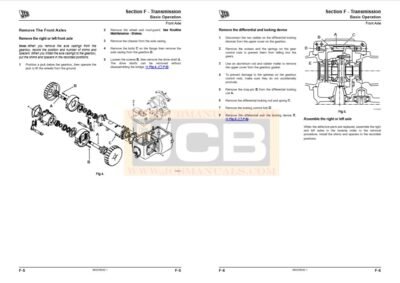 JCB FM30 Service Manual