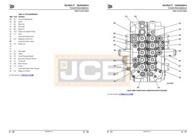 JCB JS260 Service Manual