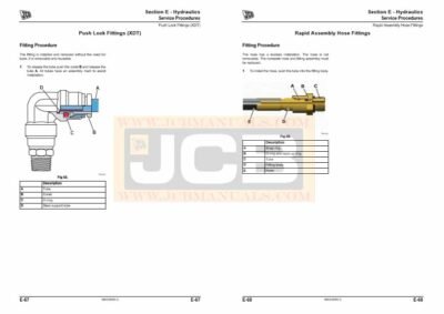 JCB Skid Steer 280 Service Manual