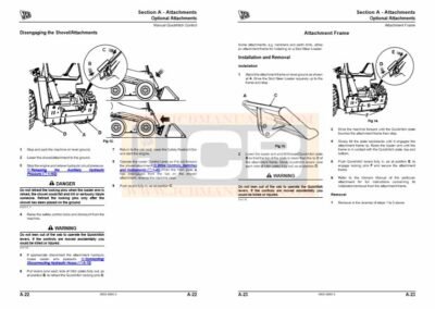 JCB Skid Steer 330 Service Manual