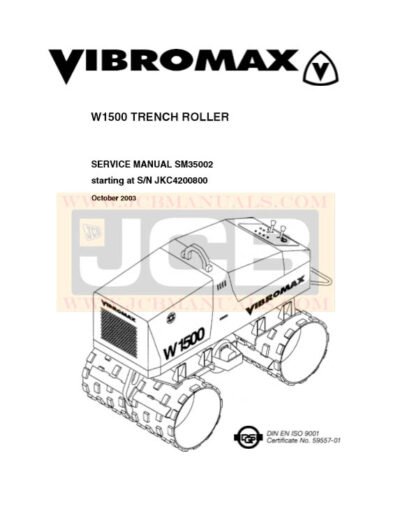 JCB Vibromax W1500