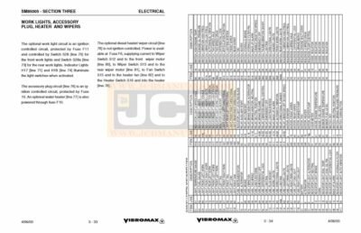 Vibromax 605 Service Manual