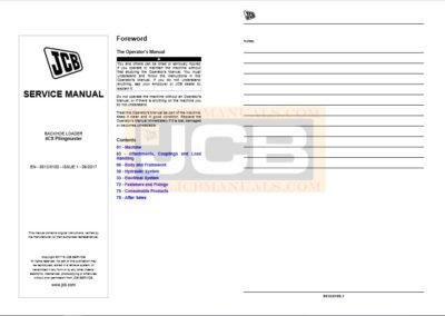 jcb 4cx backhoe loader repair manual