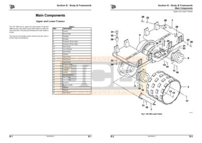 jcb vibromax vm155f Service manual