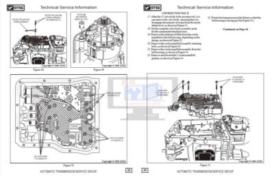 Cover image of the Allison 1000 and 2000 Series Technical Service Manual, providing essential service guidelines