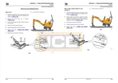 JCB Micro 8010 Service manual