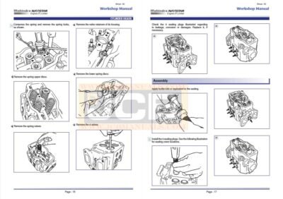 JCB Mobile Platform Mahindra Navistar Acteon 6.12 Mechanical Engine Workshop Manual - Image 6