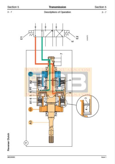 JCB Drivetrain System SS500 SERIES Service Repair Manual - Image 4