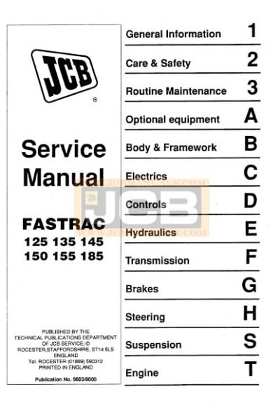 JCB Fastrac 125