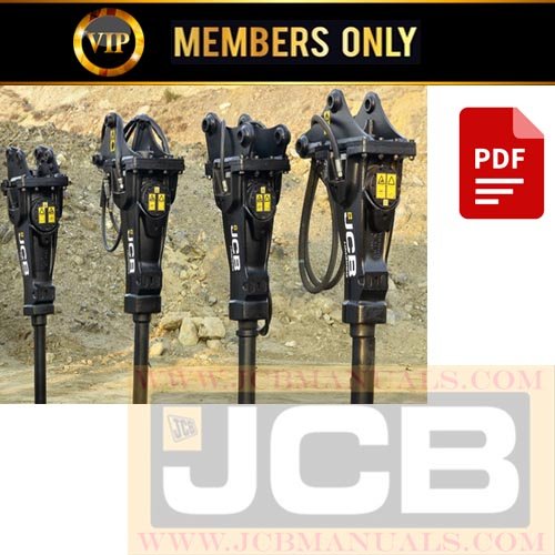 JCB HM Range Medium And Large Hydraulic Breakers Service Repair Manual ...