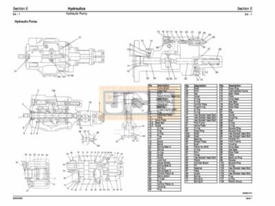 JCB JS70 Repair manual