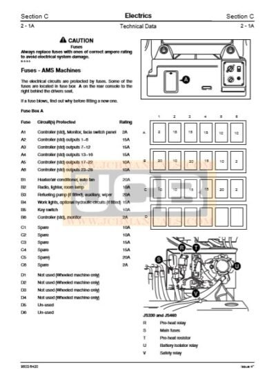 jcb JS450 service manual