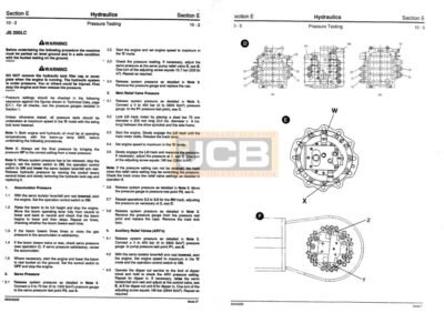 JCB JS200LC, JS240LC, JS300LC, JS450LC Excavator Service Repair Manual - Image 3