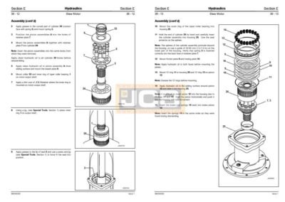 JCB JS200W Wheeled Excavator Service Repair Manual - Image 4