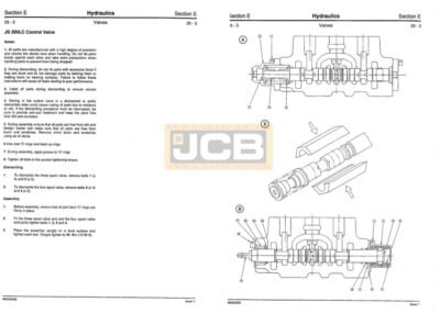 JCB JS200LC, JS240LC, JS300LC, JS450LC Excavator Service Repair Manual - Image 6