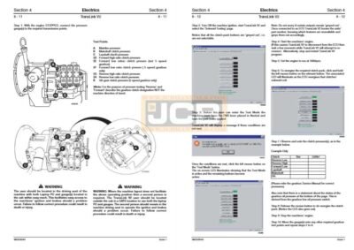 JCB Drivetrain System PS700 and PS750 SERIES  Service Repair Manual - Image 6