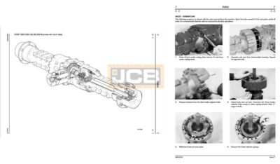 JCB  Wheel Loader 406, 407, 408, 409 Service Repair Manual - Image 5