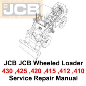 JCB 506C, 506CHL, 508C Loadall Service Repair Manual