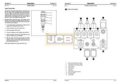 JCB JS200W Wheeled Excavator Service Repair Manual - Image 6