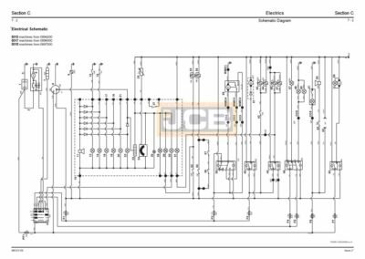 JCB 8015 Service manual