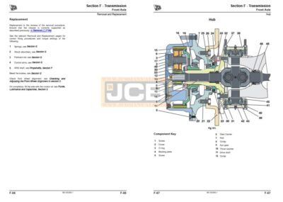 JCB Fastrac 8280 and 8310 Service Repair Manual - Image 6