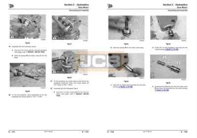 JCB JS120 repair manual