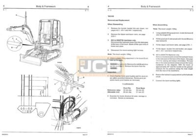 JCB Mini Excavator 802.7