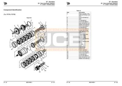 JCB PS760, PS764, PS766 Transmission Service Repair Manual - Image 4