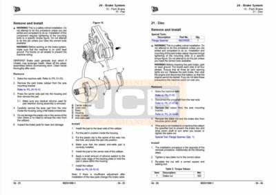 JCB SD70 SD80 Axle Service Repair Manual - Image 4