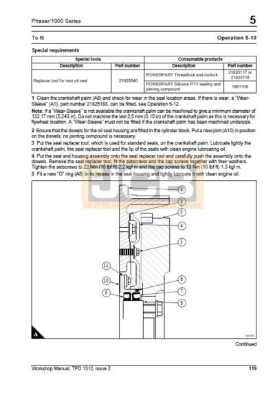 Perkins Engine Series 1000 Workshop Manual - Image 4