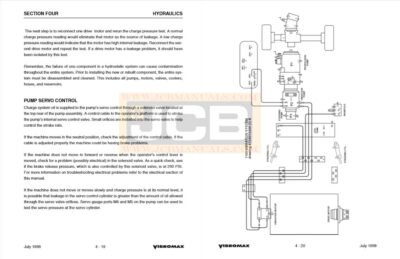 Vibromax 1103 roller service manual