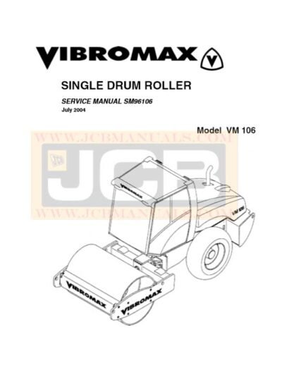 Vibromax VM106 Service Manual