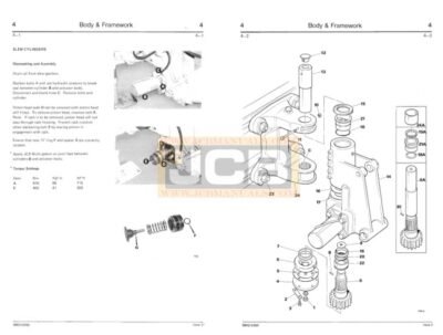 JCB 2CX, 2DX, 210, 212 Backhoe Loader Service Repair Manual - Image 4