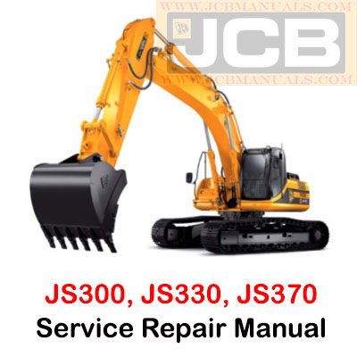 JCB JS300, JS330, JS370 Tier 4i Isuzu Engine Service Repair Manual