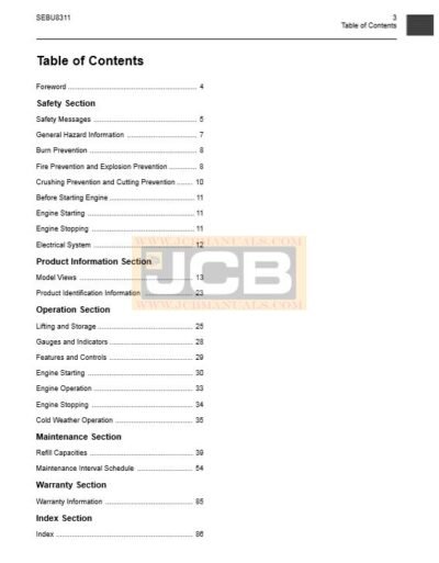 Perkins 402D, 403D and 404D Industrial Engines Operation and Maintenance Manual - Image 3