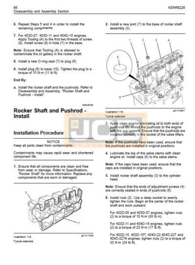 Perkins 402D, 403D and 404D Industrial Engines Operation and Maintenance Manual - Image 6