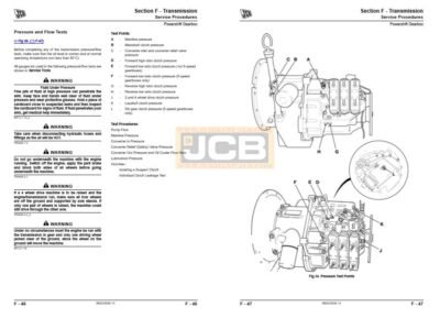 JCB Side Engine Loadalls 530, 532, 533, 535, 537, 540 Service Repair Manual - Image 6