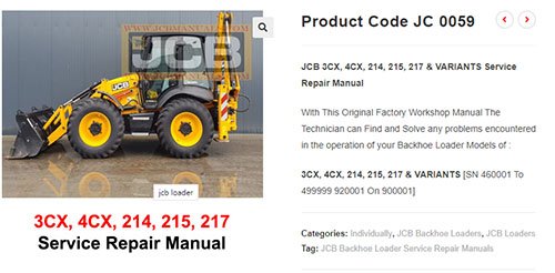 jcb service manual