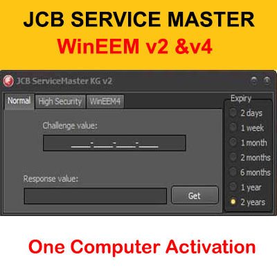 jcb service master keygen