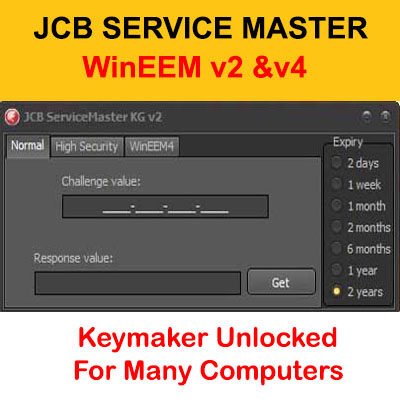jcb service master keygen