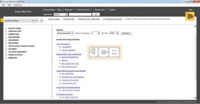 jcb service parts