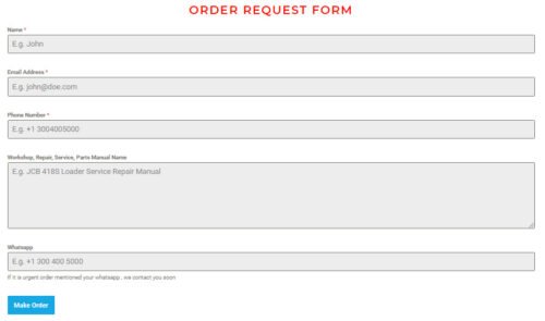 order form