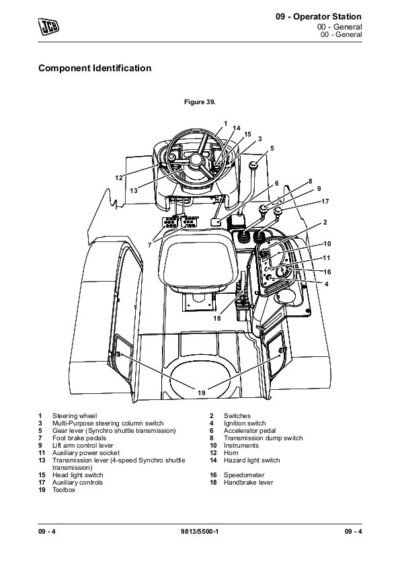 JCB Backhoe Loader 2DXL Service Repair Manual - Image 6