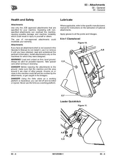 JCB Backhoe Loader 2DXL Service Repair Manual - Image 5