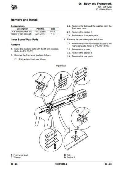 JCB TLT 25G, TLT 30G Variable Reach Truck Service Repair Manual - Image 6