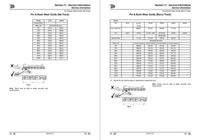 JCB JS Machines Track Service Repair Manual - Image 3