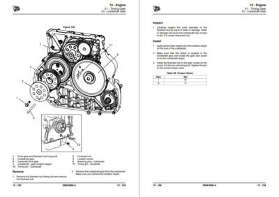 JCB T2 T3 Elec Engine 6 Cyl Service Repair Manual - Image 3