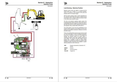 JCB 8056 Mini Crawler Excavator Service Repair Manual - Image 3